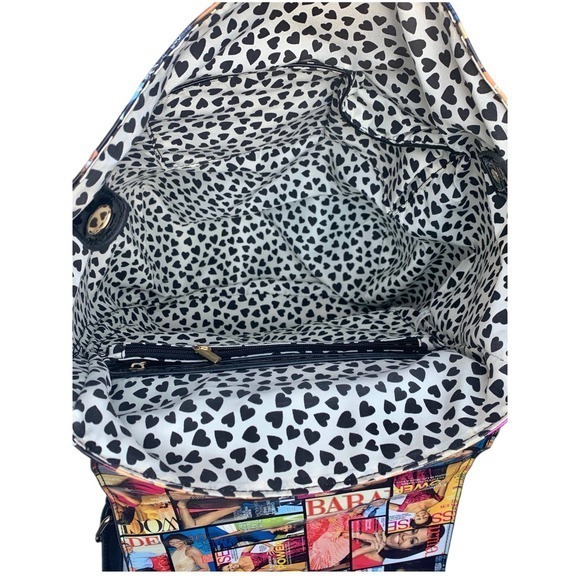 Michelle Obama Glossy Magazine Cover Collage Backpack - Picture 12 of 15